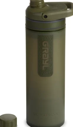 Grayl Vedenpuhdistus^UltraPress Purifier Bottle vedensuodatin, Olive Drab