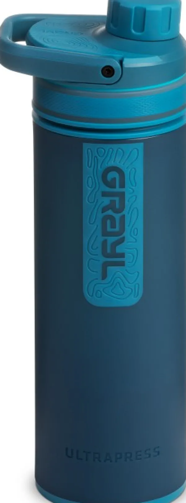 Grayl UltraPress Purifier Bottle vedensuodatin, Forest Blue| Vedenpuhdistus
