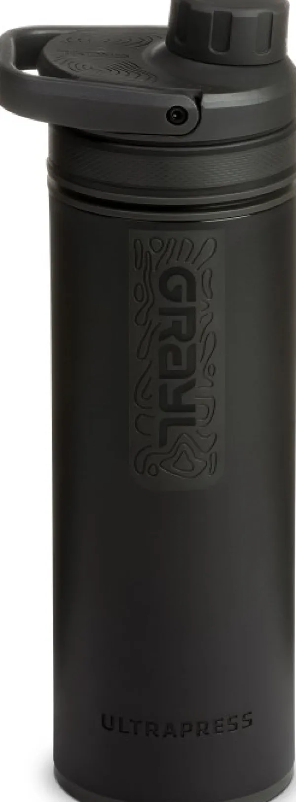 Grayl Vedenpuhdistus^UltraPress Purifier Bottle vedensuodatin, musta