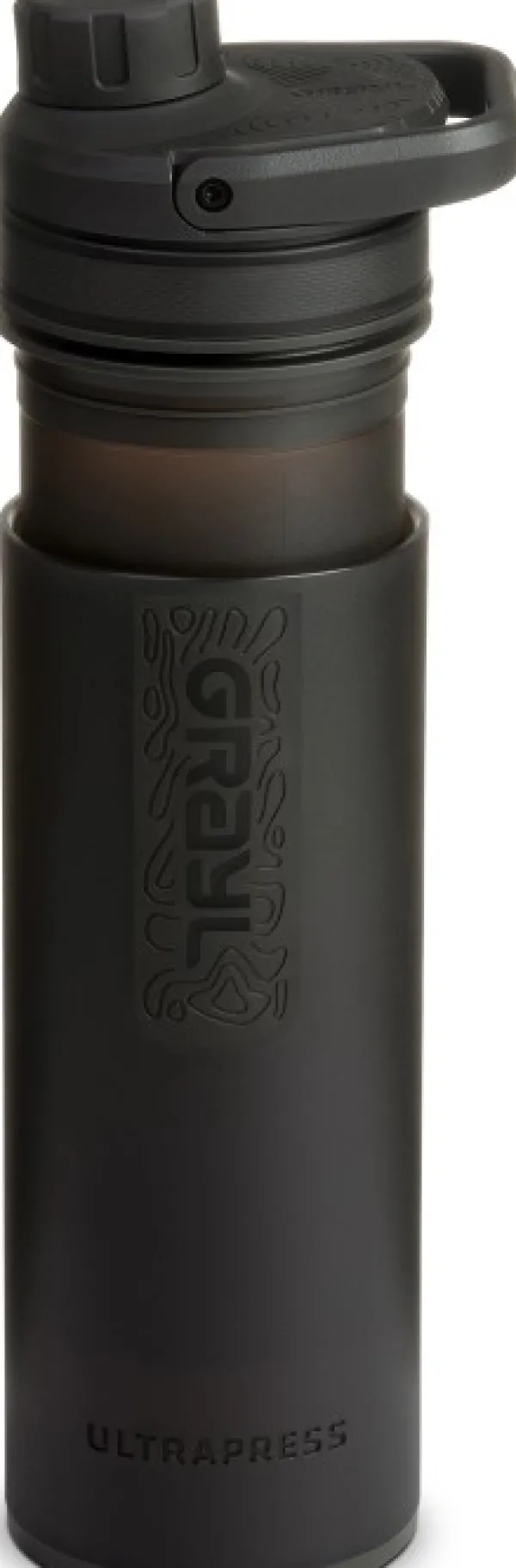 Grayl Vedenpuhdistus^UltraPress Purifier Bottle vedensuodatin, musta