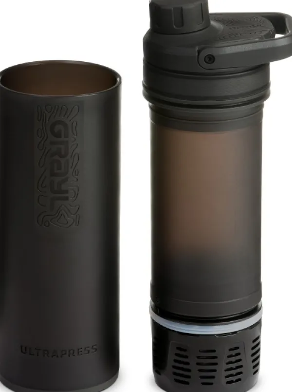 Grayl Vedenpuhdistus^UltraPress Purifier Bottle vedensuodatin, musta