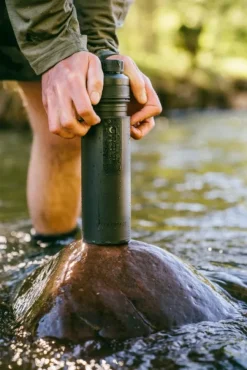 Grayl Vedenpuhdistus^UltraPress Purifier Bottle vedensuodatin, musta