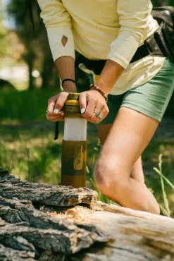 Grayl Vedenpuhdistus^UltraPress Purifier Bottle vedensuodatin, Coyote Brown