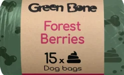 Green Bone Koirankakkapussit^Forest pidike + kakkapussirulla, 1 rulla, 15 kpl