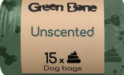 Green Bone Koirankakkapussit^Unscented kakkapussinpidike, 1 rulla, 15 kpl