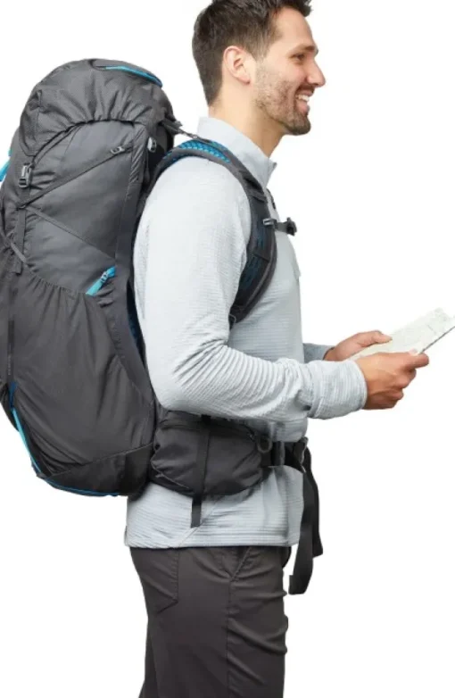 Gregory Focal 48 RC minimalistinen reppu, musta| Reput Ja Rinkat