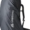Gregory Reppujen Ja Laukkujen Tarvikkeet^Raincover sadesuoja, 50L-80L, Obsidian Black