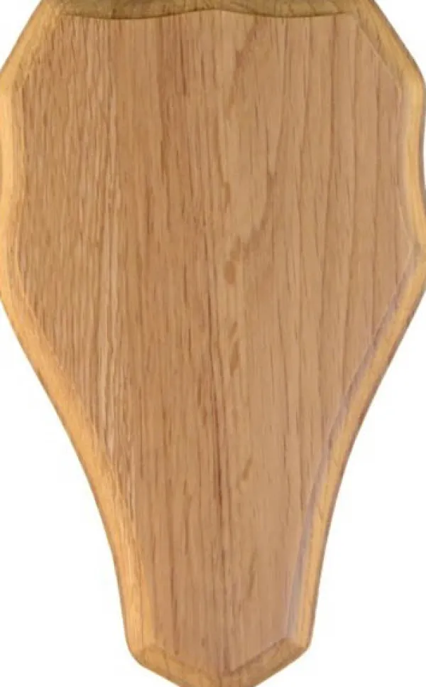 Grey Oak -kauristrofeen taustalevy, 23 x 14 cm, vaalea tammi| Trofeetarvikkeet