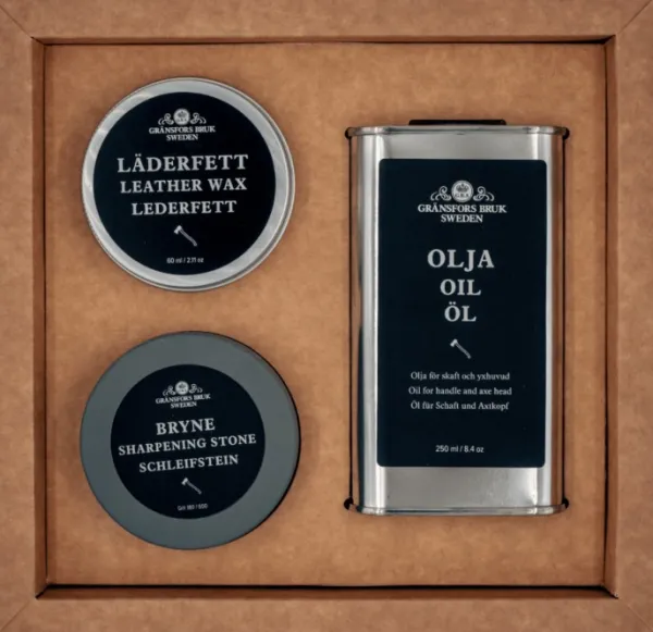 Gränsfors Bruk Kirveet^Gränsfors Vårdkit hoitopaketti