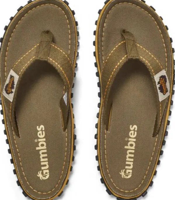 Gumbies Sandaalit^Islander Classic Khaki Unisex