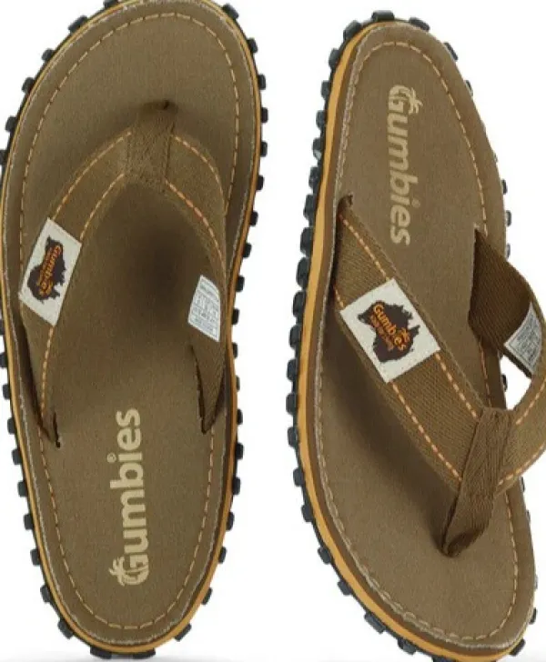 Gumbies Sandaalit^Islander Classic Khaki Unisex