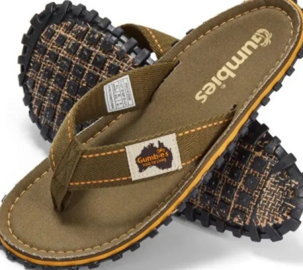 Gumbies Sandaalit^Islander Classic Khaki Unisex