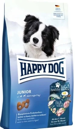Happy Dog Fit & Vital Junior 10 kg| Koiran Kuivaruoka