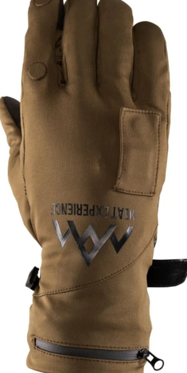 Heat Experience Heated Hunting Gloves lämpöhanskat metsästykseen, maastonvihreä| Lämpövaatteet