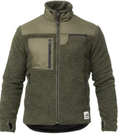 Heat Experience Lämpövaatteet^Heated Pile Fleece lämpötakki, Olive Green