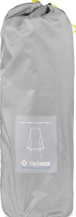 Helinox Retkituolit, -pöydät Ja Istuinalustat^Chair Zero Highback retkituoli, harmaa/keltainen