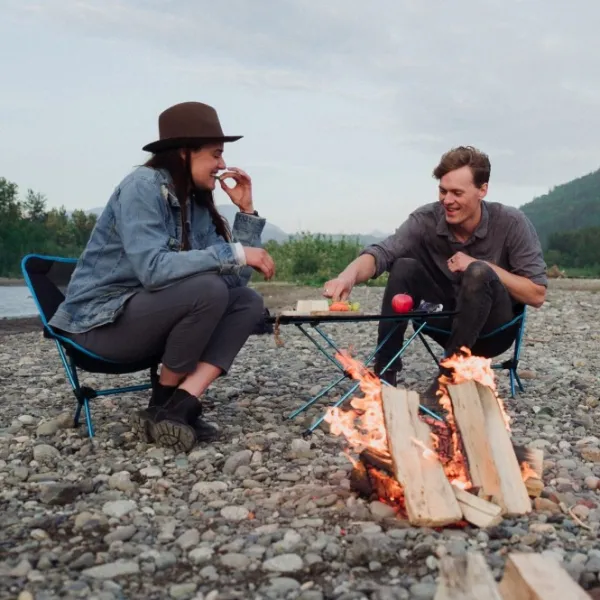 Helinox Retkituolit, -pöydät Ja Istuinalustat^Table One Black/O Blue