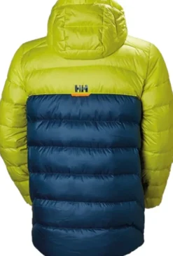 Helly Hansen Vanir Glacier -untuvatakki limenvihreä/sininen| Talvitakit