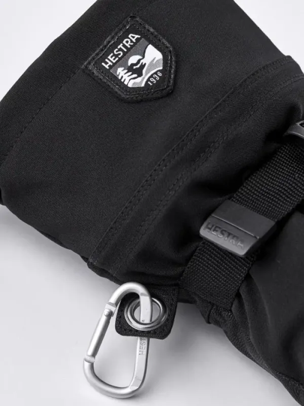 Hestra Army Leather Extreme Mitt kintaat, musta| Käsineet/Kintaat