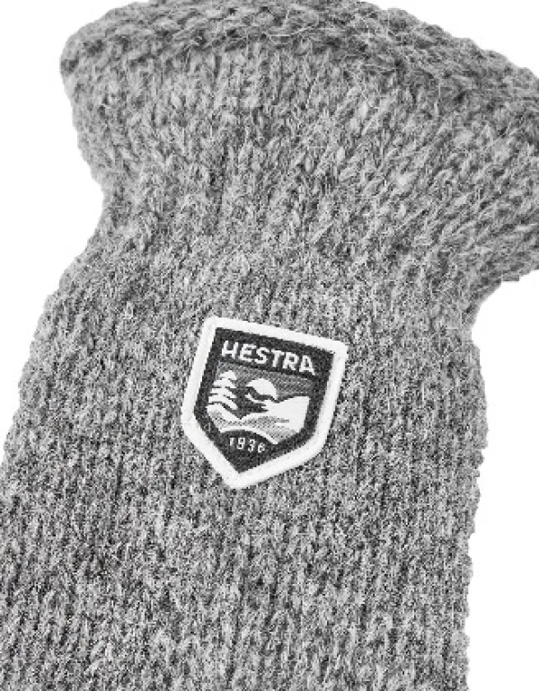 Hestra Käsineet/Kintaat^Basic Wool Mitt -villalapaset (Grey)