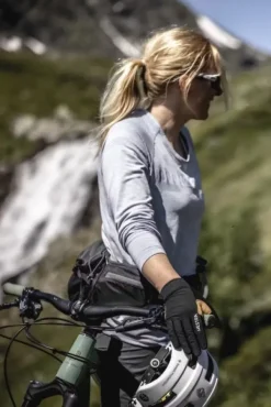 Hestra Käsineet/Hanskat^Bike Guard Long - 5 finger Black