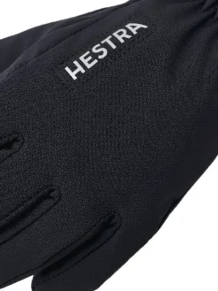 Hestra CZone Pluto Jr 5 finger lasten hanskat, musta| Lasten Asusteet