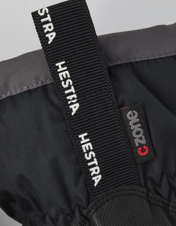 Hestra Gauntlet CZone Junior Mitt Musta/Grafiitti| Lasten Asusteet