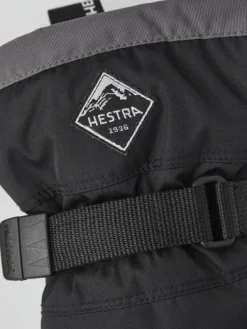 Hestra Lasten Asusteet^Gauntlet CZone Junior 3 Finger -lasten toppahanskat (Black)