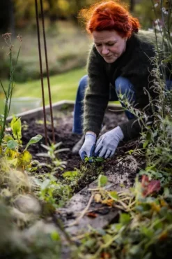 Hestra Job Käsineet/Työhanskat^Iterum työkäsine, harmaa/musta