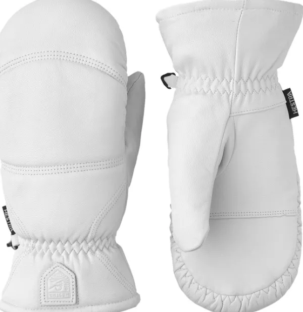 Hestra Leather Box -nahkarukkaset, valkoinen| Lasten Asusteet