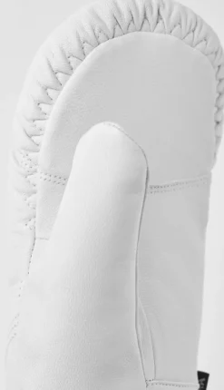 Hestra Leather Box -nahkarukkaset, valkoinen| Lasten Asusteet