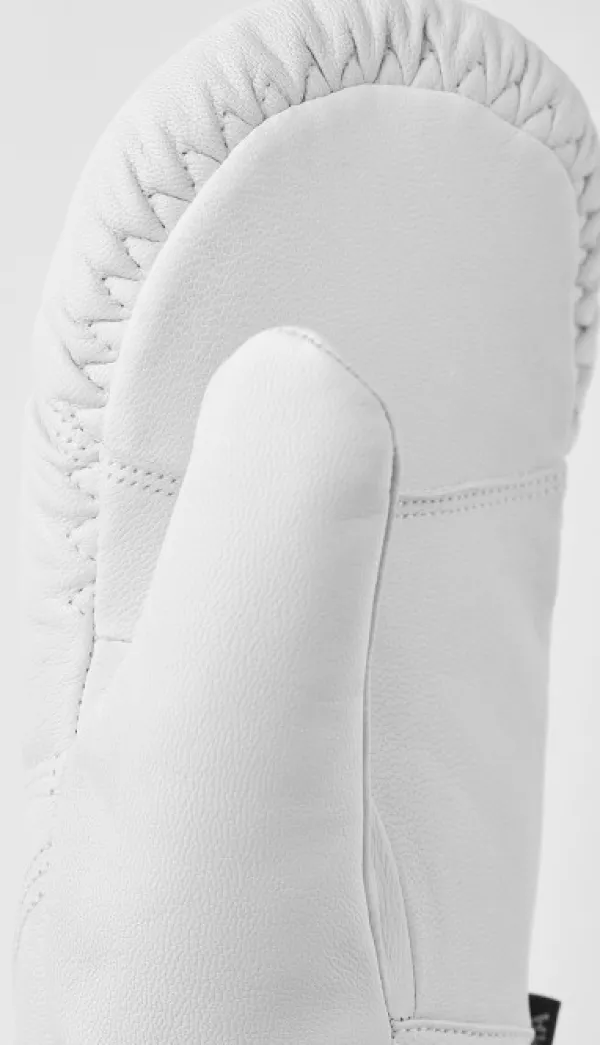 Hestra Leather Box -nahkarukkaset, valkoinen| Lasten Asusteet