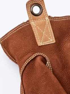 Hestra Oden nahkakäsineet, unisex, ruskea| Käsineet/Hanskat