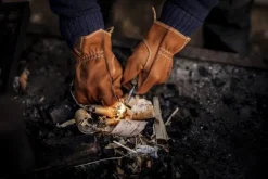 Hestra Oden nahkakäsineet, unisex, ruskea| Käsineet/Hanskat