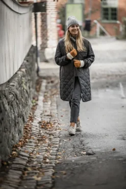 Hestra Sheepskin Mitt naisten nahkakintaat, ruskea| Käsineet/Kintaat