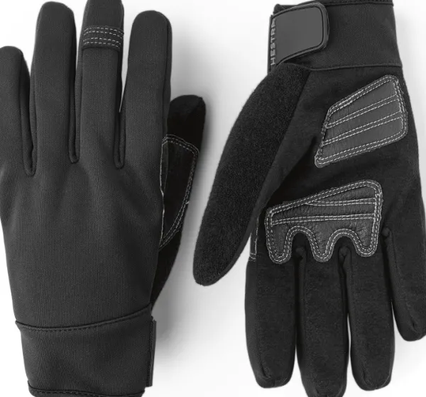 Hestra Käsineet/Hanskat^Tactility hanskat, musta