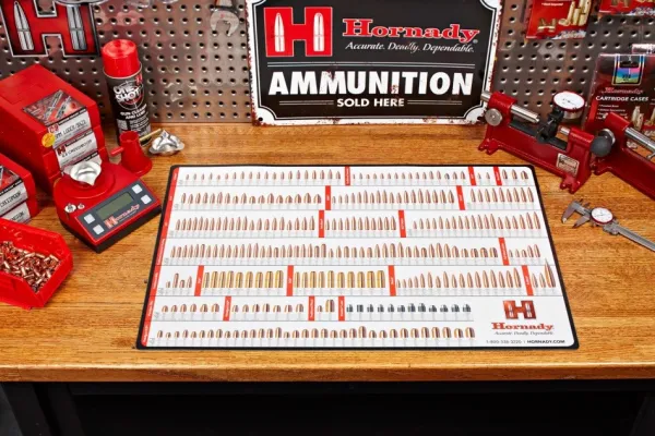 Hornady Jälleenlataus^® Reloading Counter Mat -työalusta