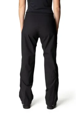 Houdini BFF naisten kuorihousut, musta| Sadevaatteet