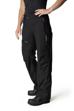 Houdini BFF naisten kuorihousut, musta| Sadevaatteet