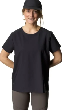 Houdini Cover Tee naisten t-paita, musta| T-paidat Ja Pikeepaidat