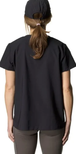 Houdini Cover Tee naisten t-paita, musta| T-paidat Ja Pikeepaidat