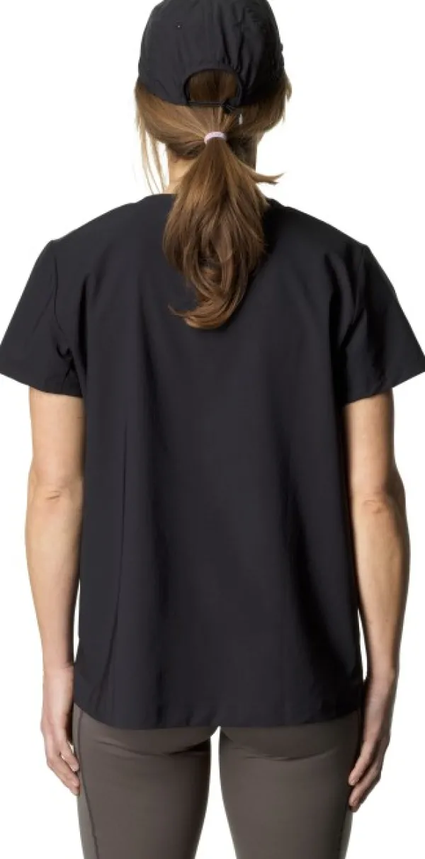 Houdini Cover Tee naisten t-paita, musta| T-paidat Ja Pikeepaidat