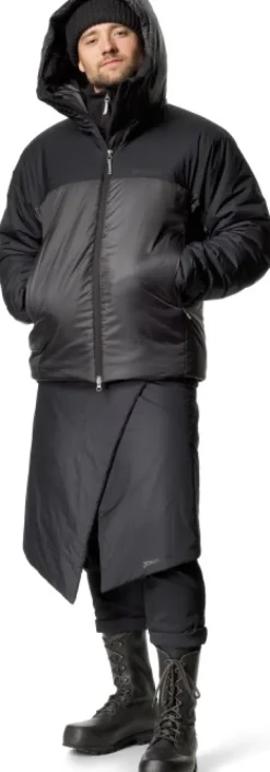 Houdini Talvitakit^Double Dunfri toppatakki, musta