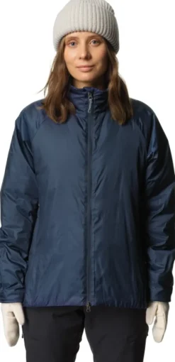 Houdini Talvitakit^Dunfri Jacket naisten toppatakki, Deep Sea Blue