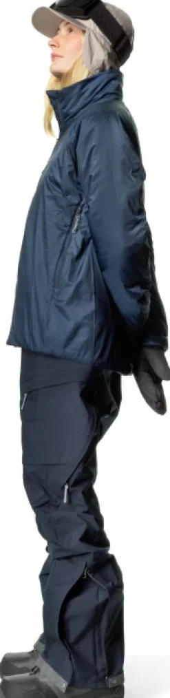 Houdini Talvitakit^Dunfri Jacket naisten toppatakki, Deep Sea Blue