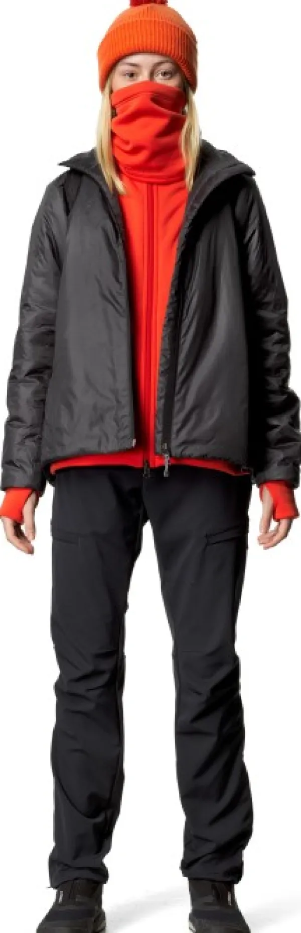 Houdini Talvitakit^Dunfri Jacket naisten toppatakki, musta