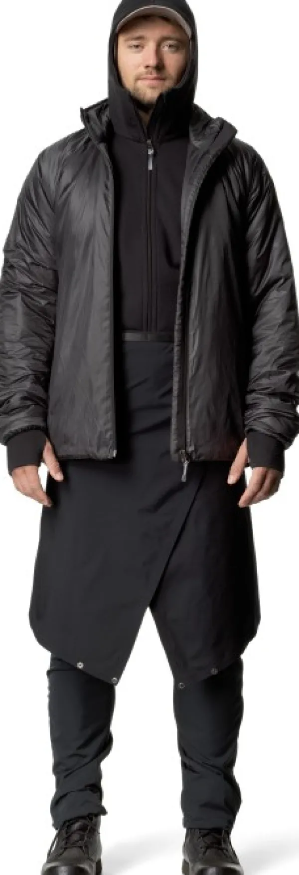 Houdini Talvitakit^Dunfri Jacket toppatakki, musta