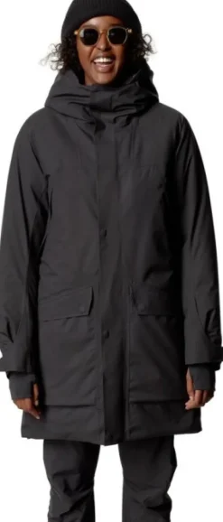 Houdini Kuori- Ja Sadetakit^Fall In naisten parkatakki, musta