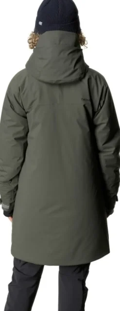 Houdini Fall in Parka naisten kuoritakki, vihreä| Sadevaatteet