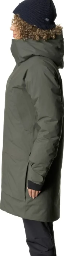 Houdini Fall in Parka naisten kuoritakki, vihreä| Sadevaatteet